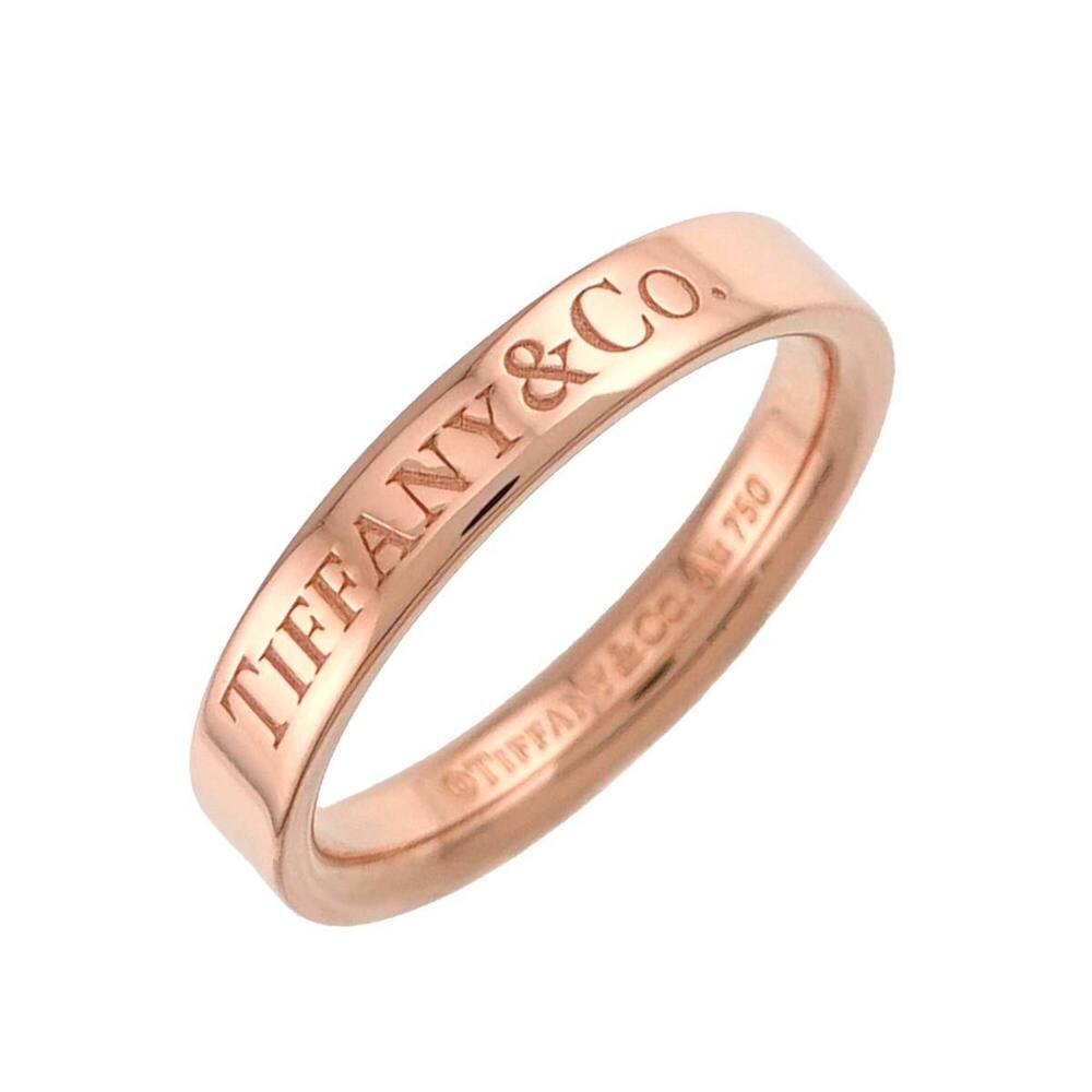 Tiffany & Co. Band Ring, 18K PG Pink Gold 750.